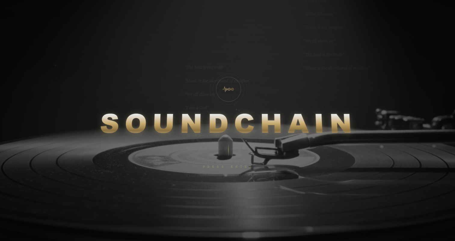 Soundchain live site